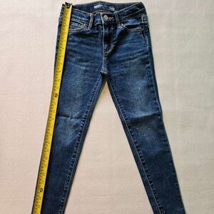 old navy girl jeans high-rise joggings size 7